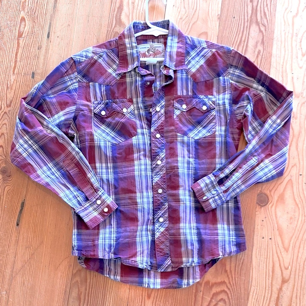 WRANGLER- Girls/Boys Long-sleeve with Pearlsnaps